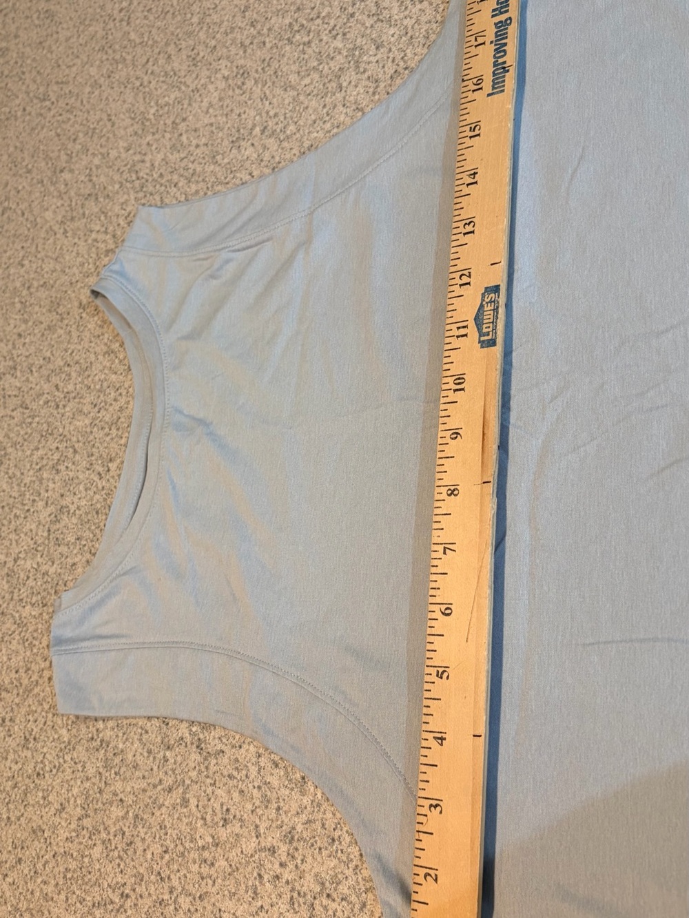 aerie Light Blue Ribbed Tank